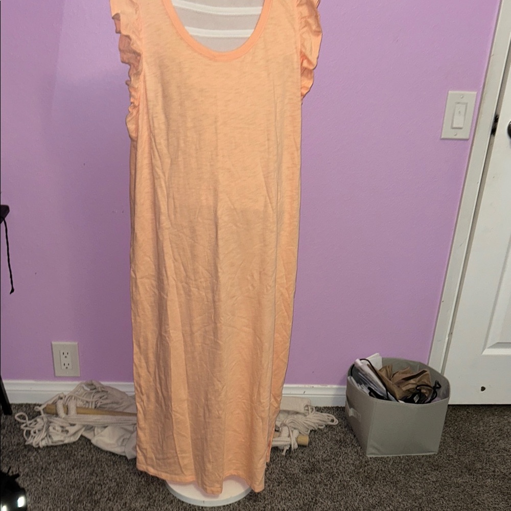 Universal Thread Peach Midi Dress